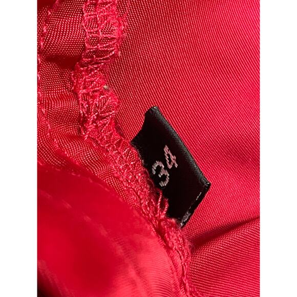 Vintage RLX Polo Sport Men’s 34 Red Nylon Swim‎ Trunks Black Stripe Y2K Shorts - Picture 4 of 14